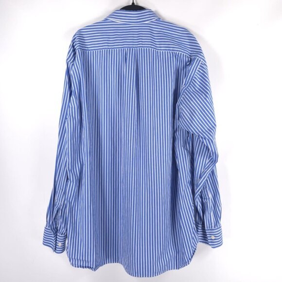 GITMAN‎ BROS. MASTER SHIRT MAKERS USA🇺🇸MADE Button Down Striped Long Sleeve XL - Picture 3 of 11